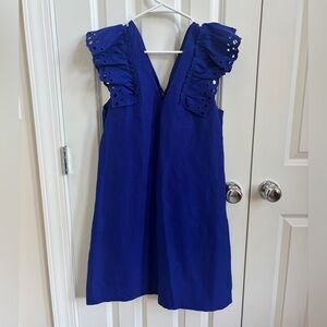 J. Crew Vibrant Blue Dress